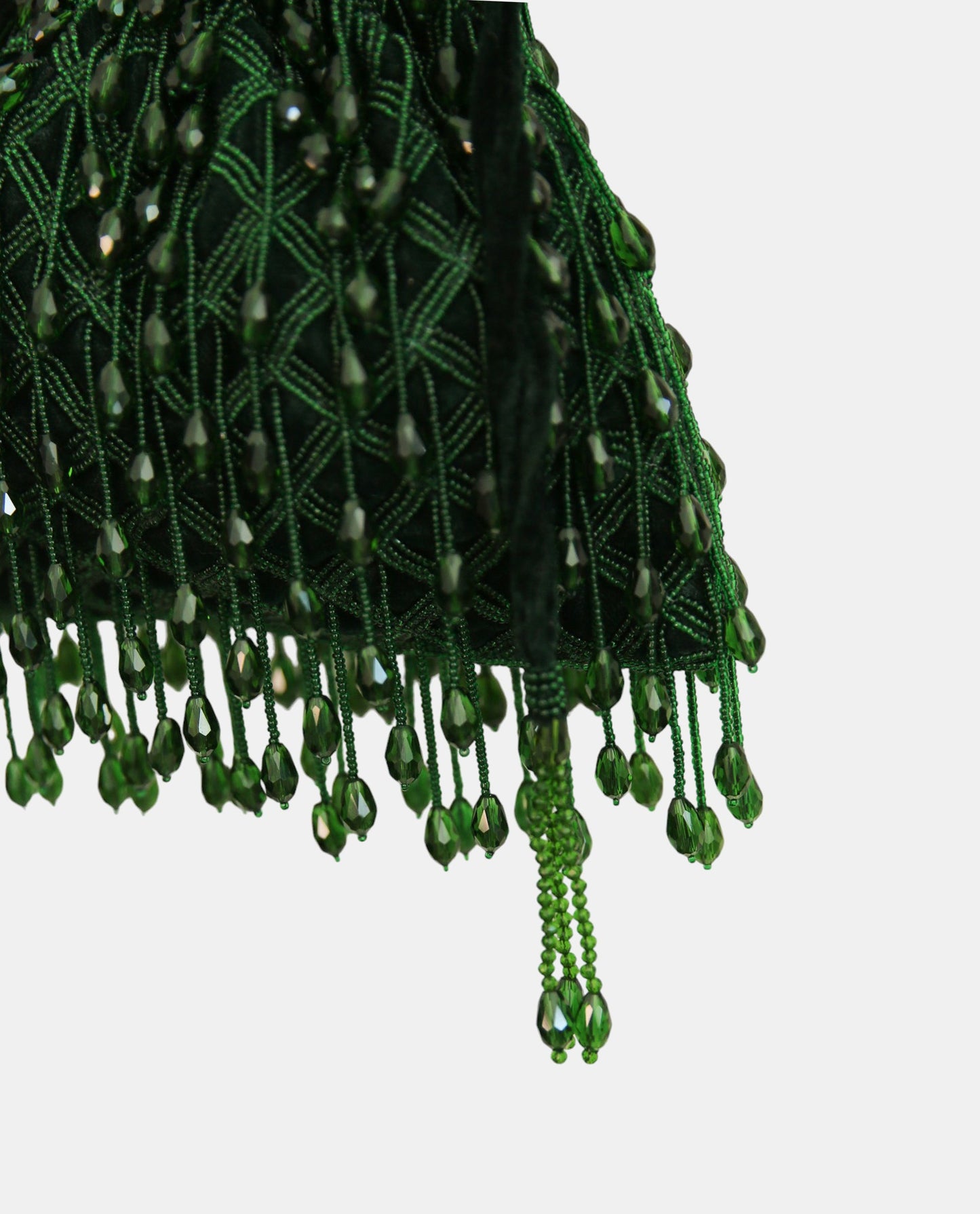 Emerald Droplet Bag
