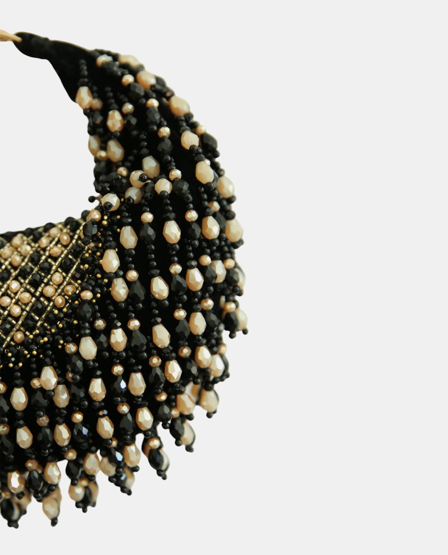 Midnight Cascade Designer Clutch