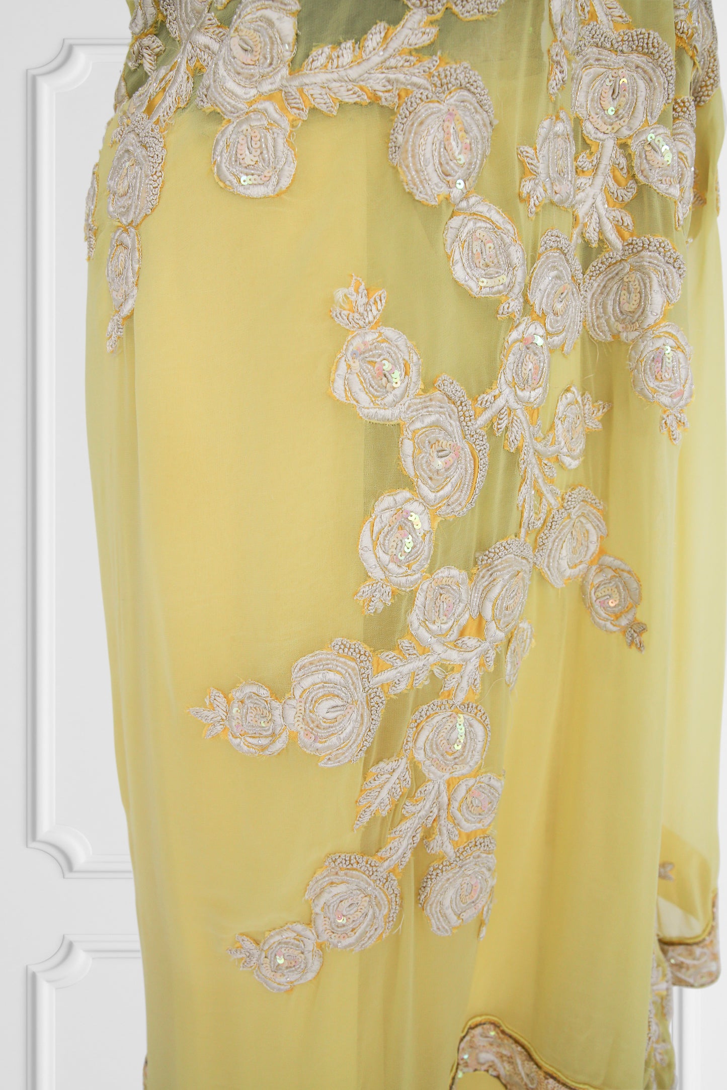 Silk Baby Yellow Saree