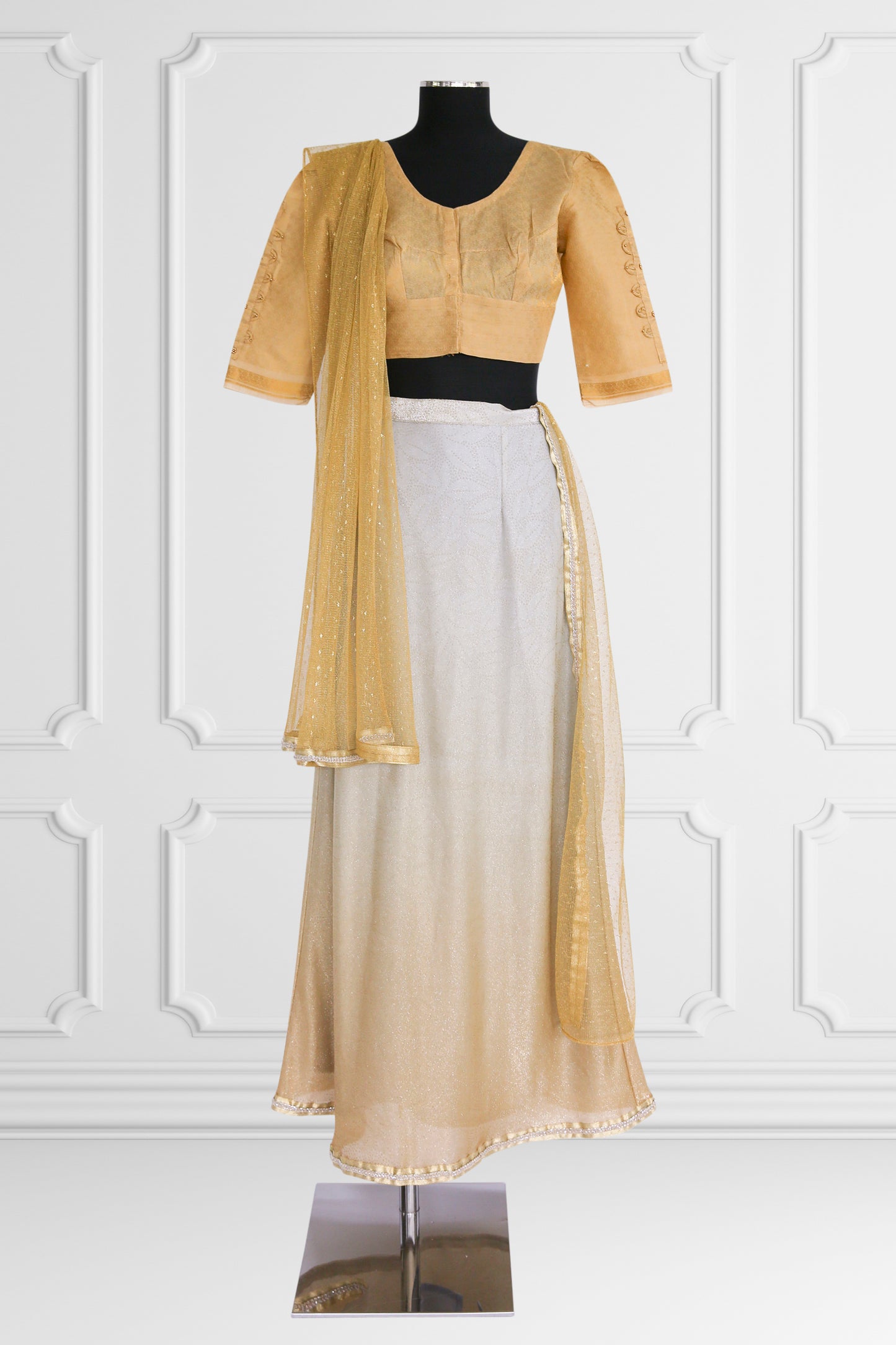 Golden Radiance Lehenga