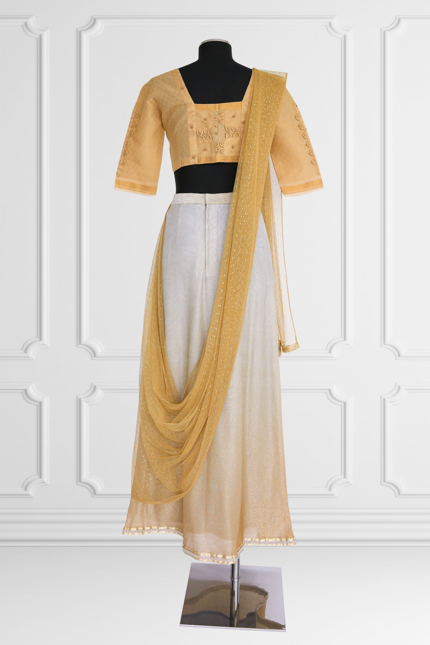 Golden Radiance Lehenga