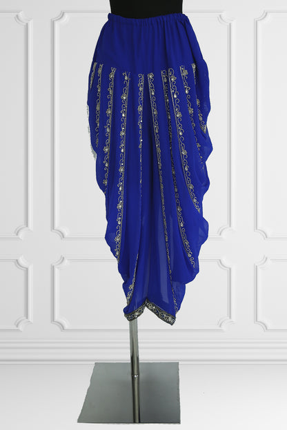 Blue Dhoti Kurta Set