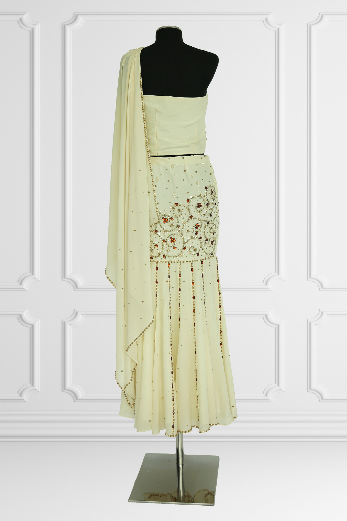 Brand New Cream Lehenga