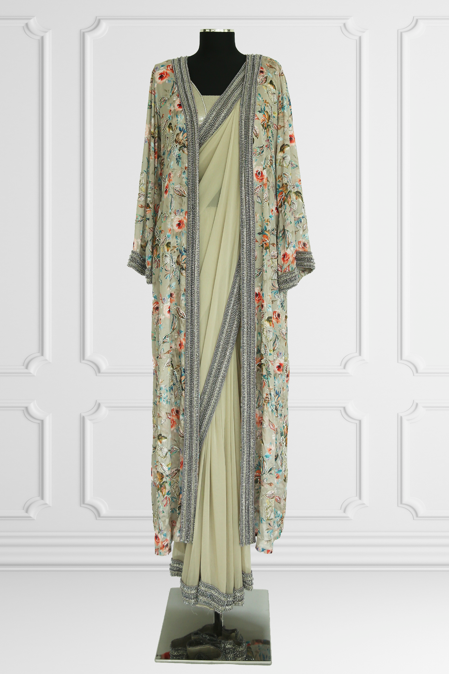 Jo Rivaaz By Puja Bugga Saree Set with Jacket