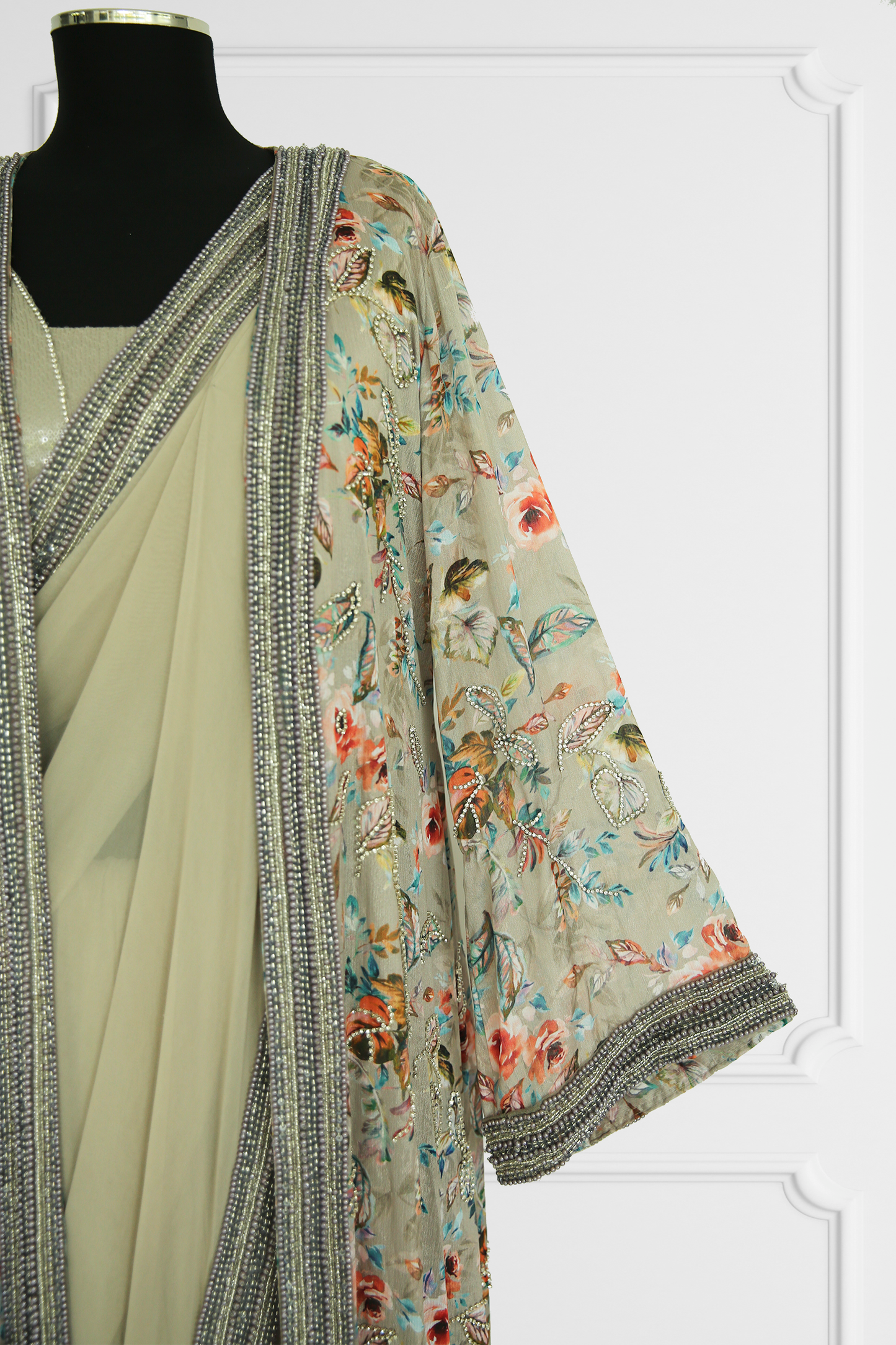 Jo Rivaaz By Puja Bugga Saree Set with Jacket