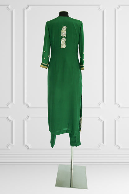 Emerald Elegance Kurta Set