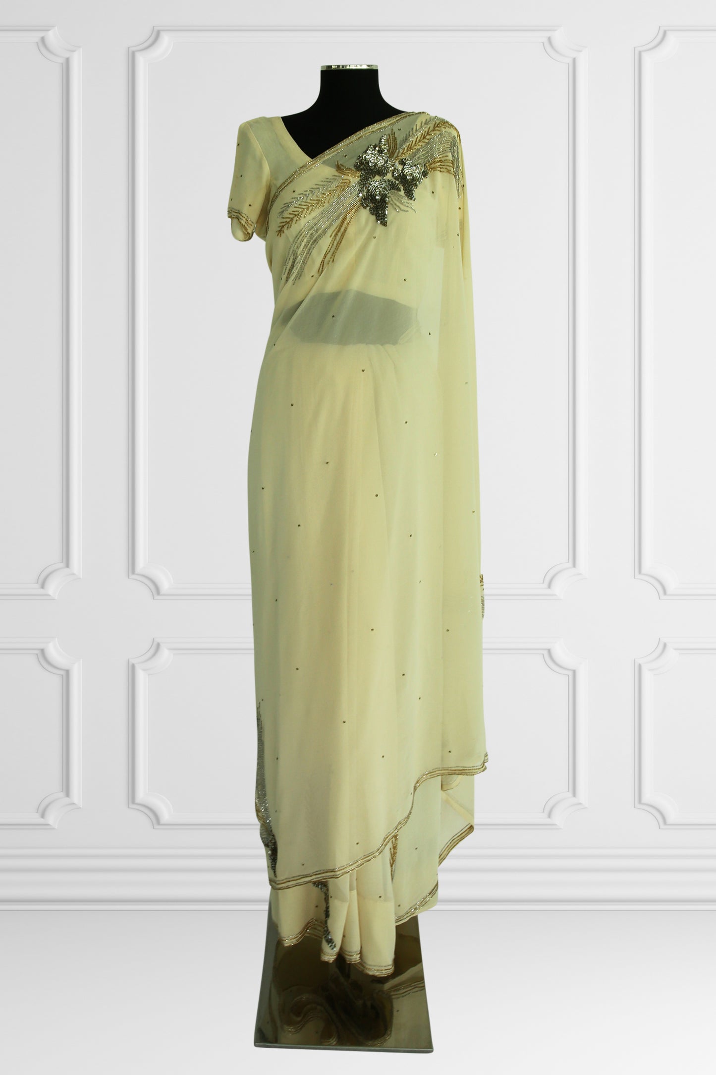 Ivory Grace Saree