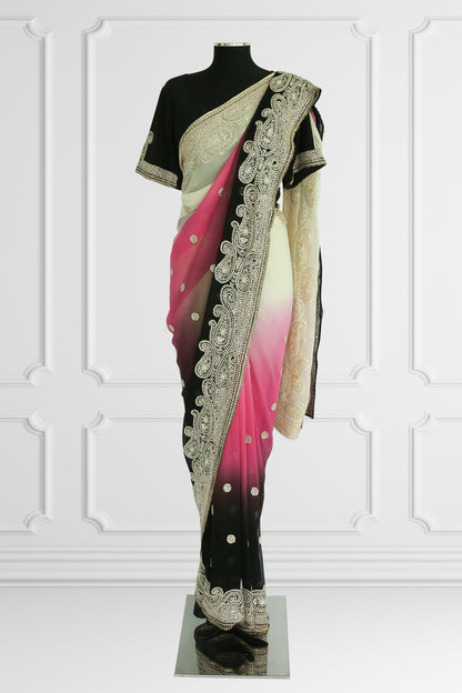 Elegant Ombré Silk Saree