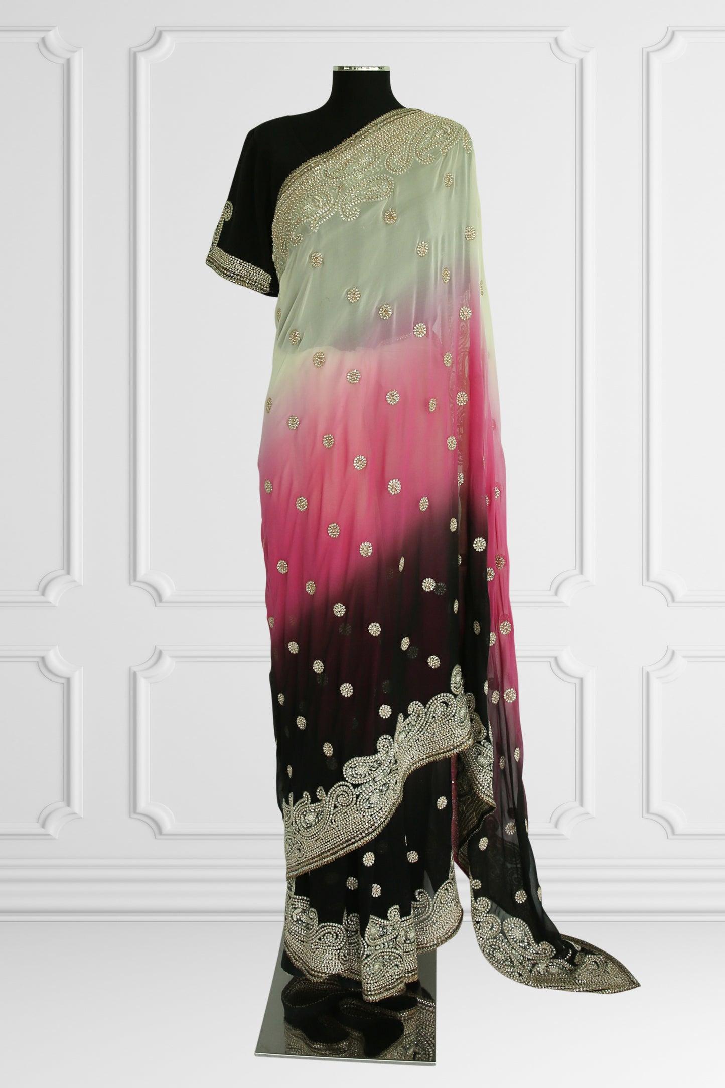 Elegant Ombré Silk Saree