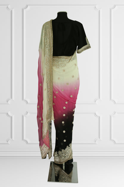 Elegant Ombré Silk Saree