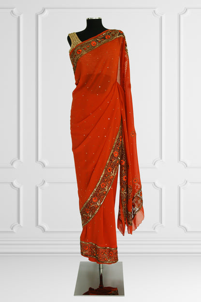 Royal Empress Saree | No Blouse