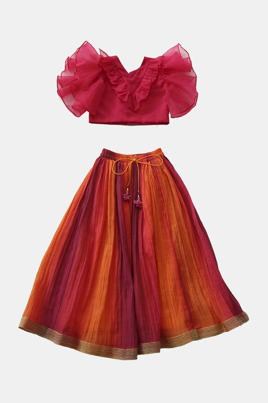 Girl Colorful Lehenga
