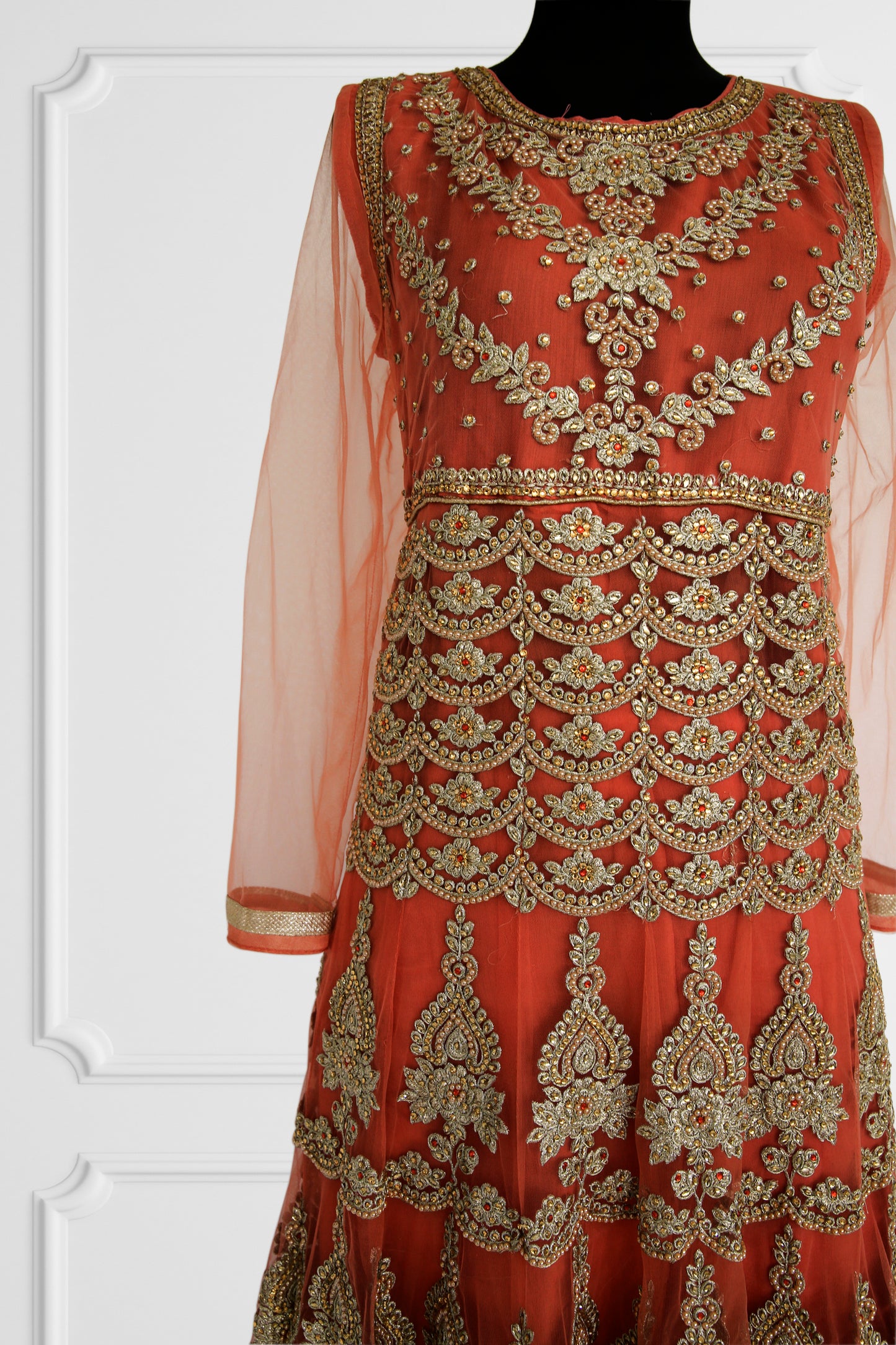 Heavy Embroidered Sharara Set