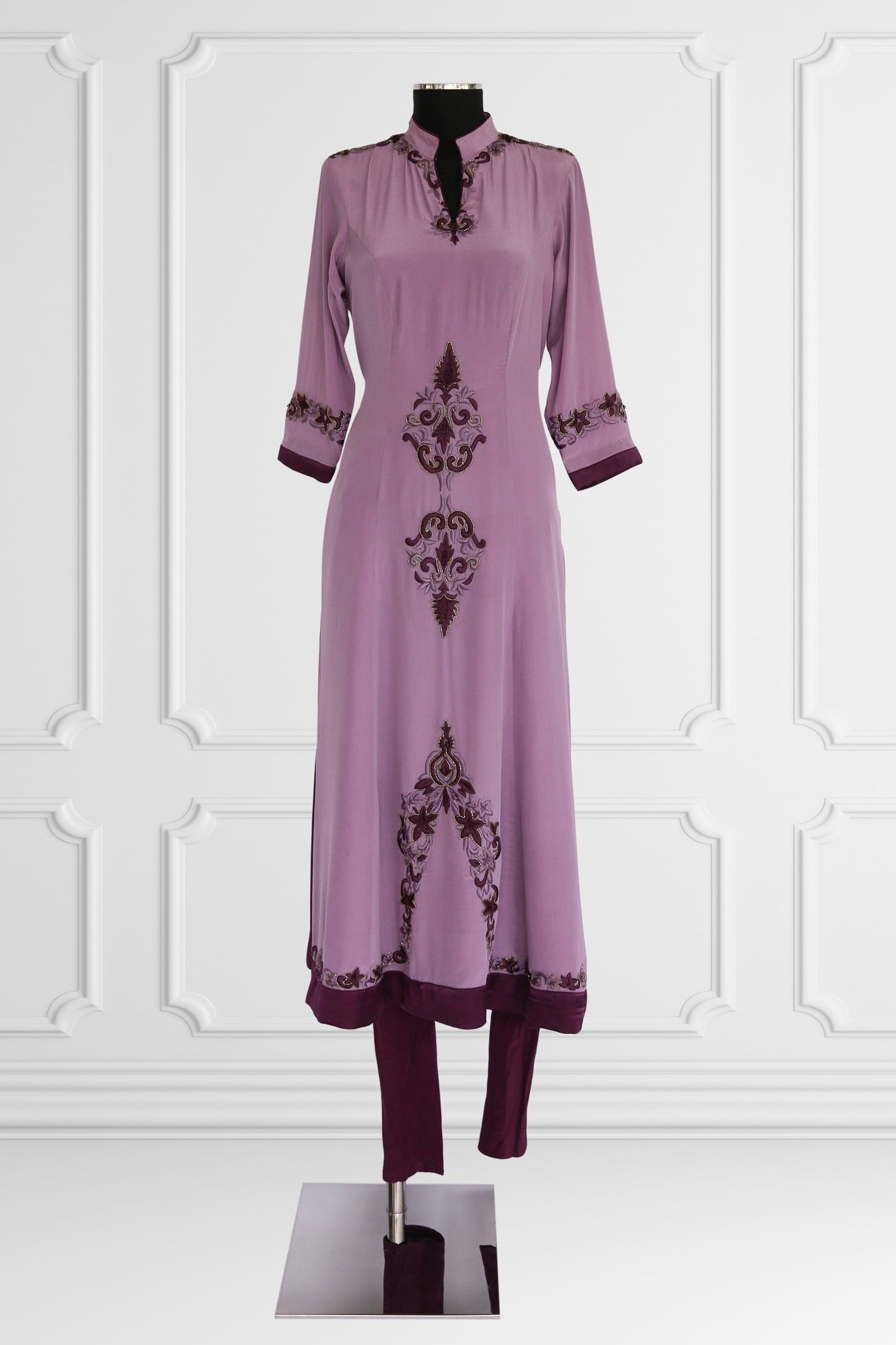 Light Violet Kurta Set