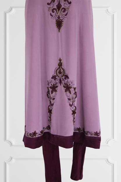 Light Violet Kurta Set