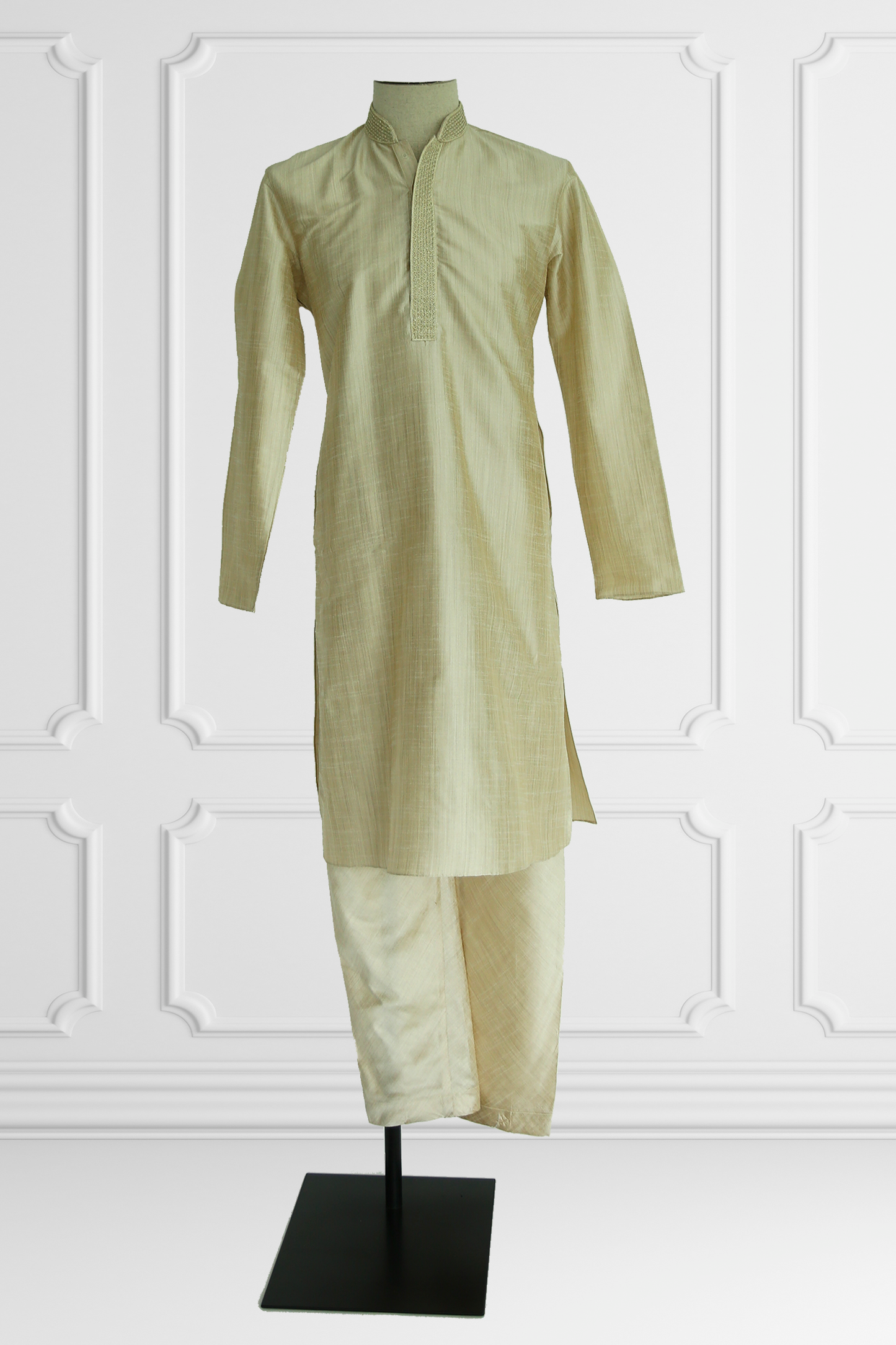 Man Kurta Silk Set