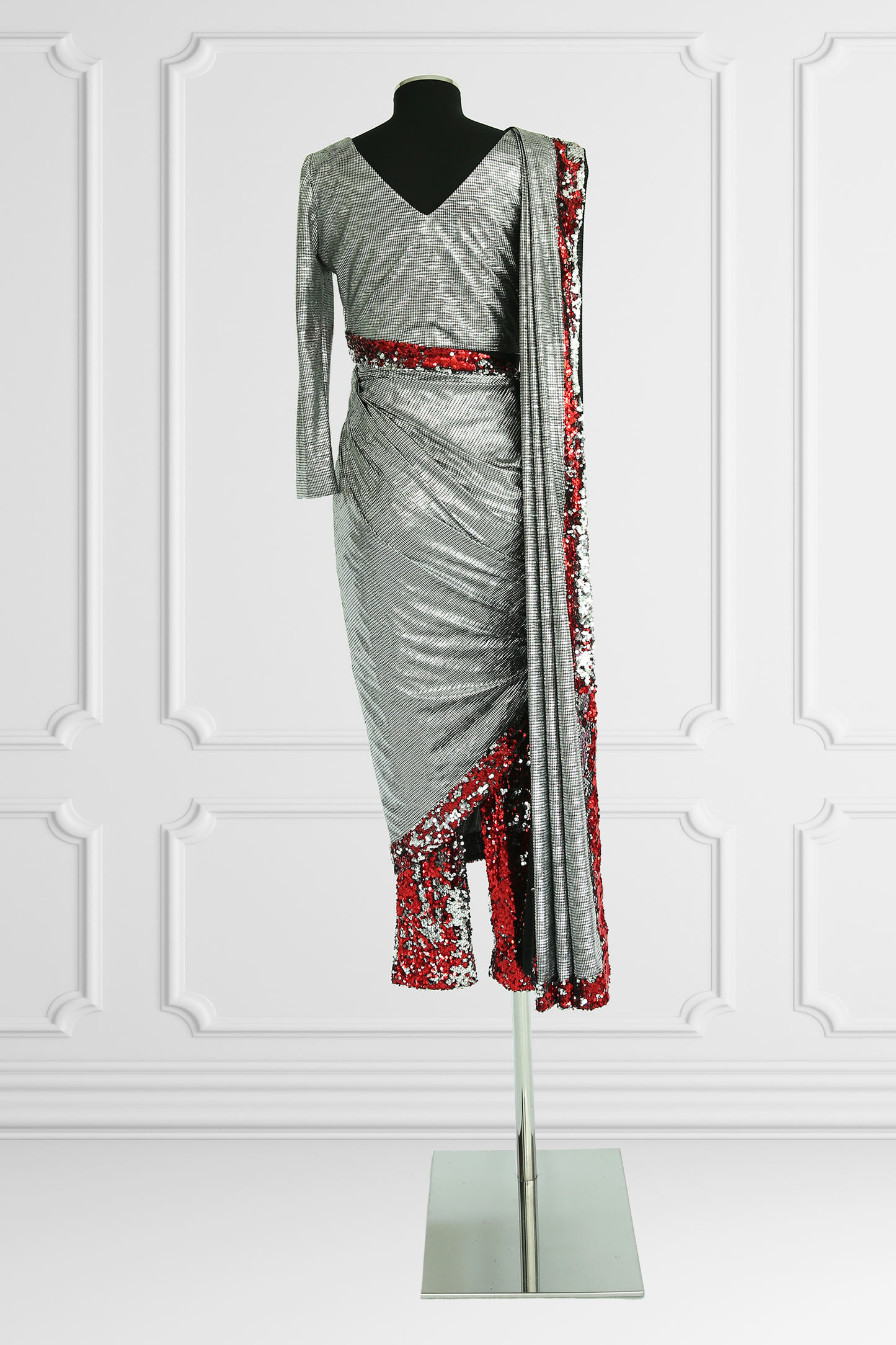 Metallic Saree Pant