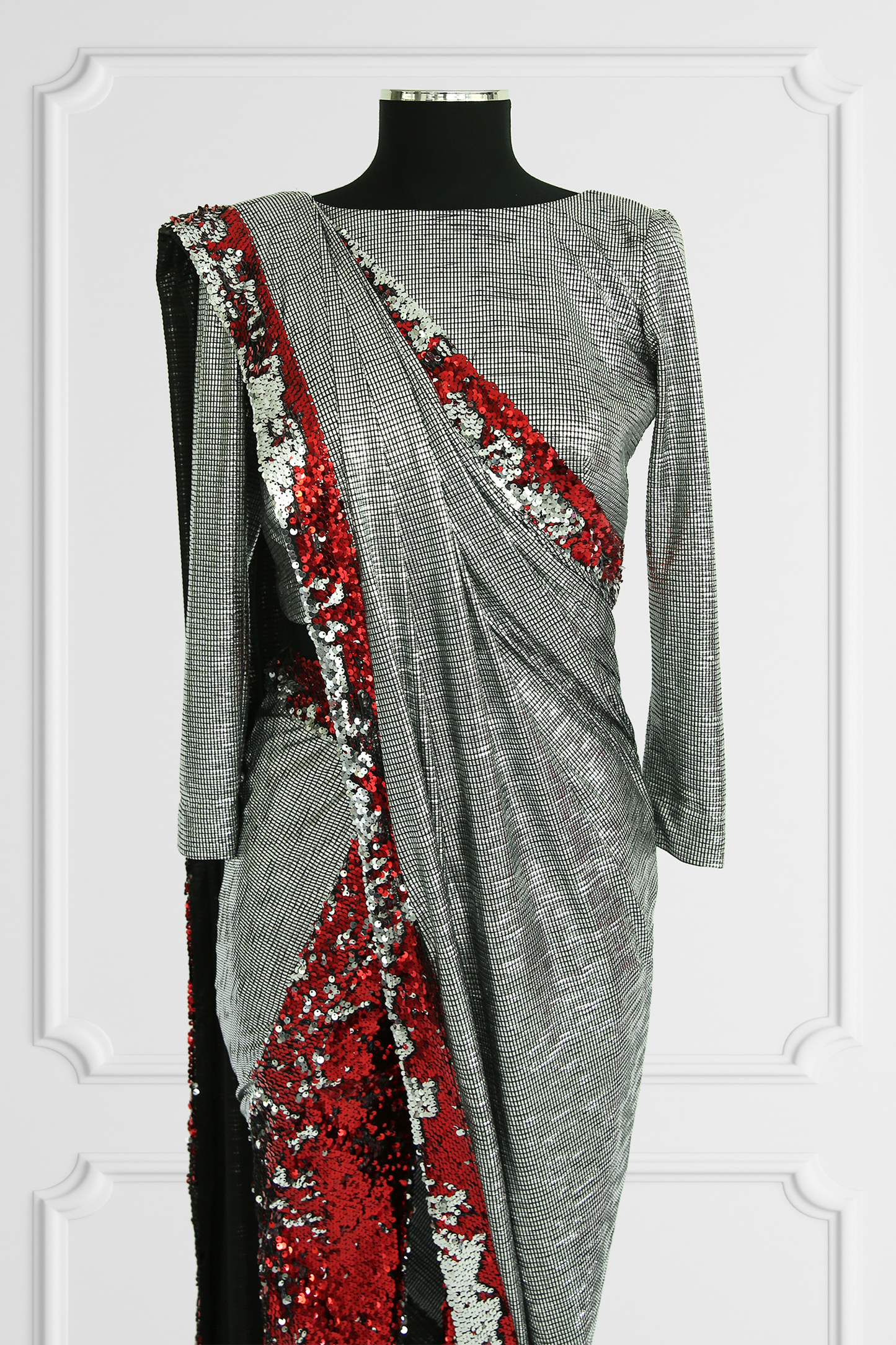 Metallic Saree Pant