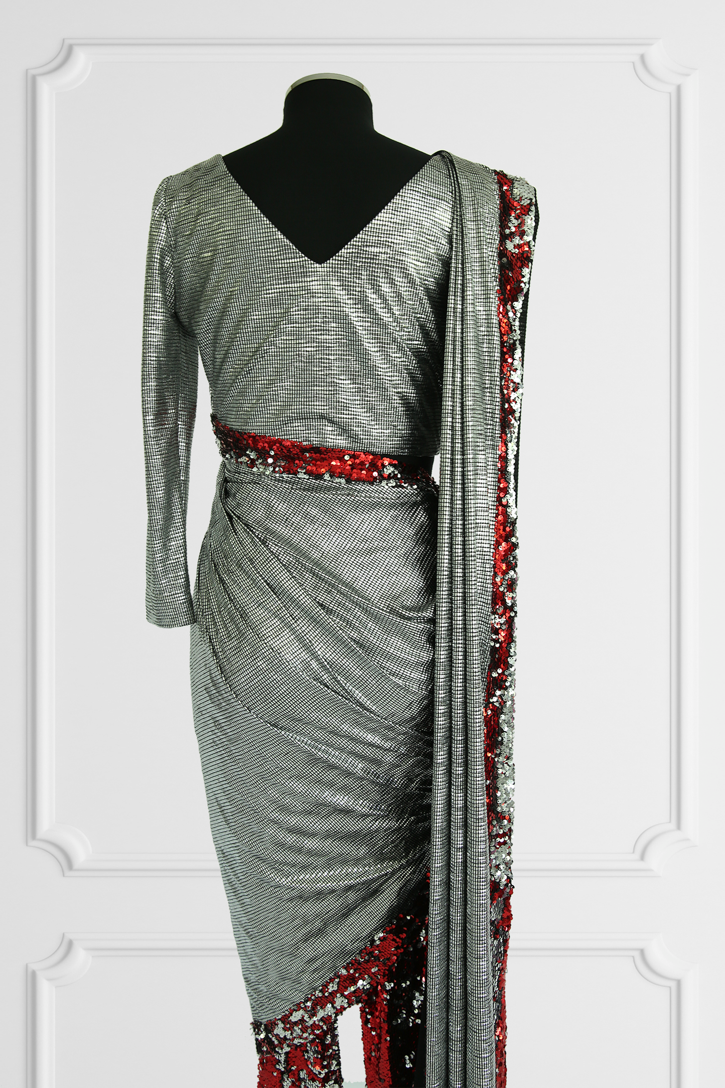 Metallic Saree Pant