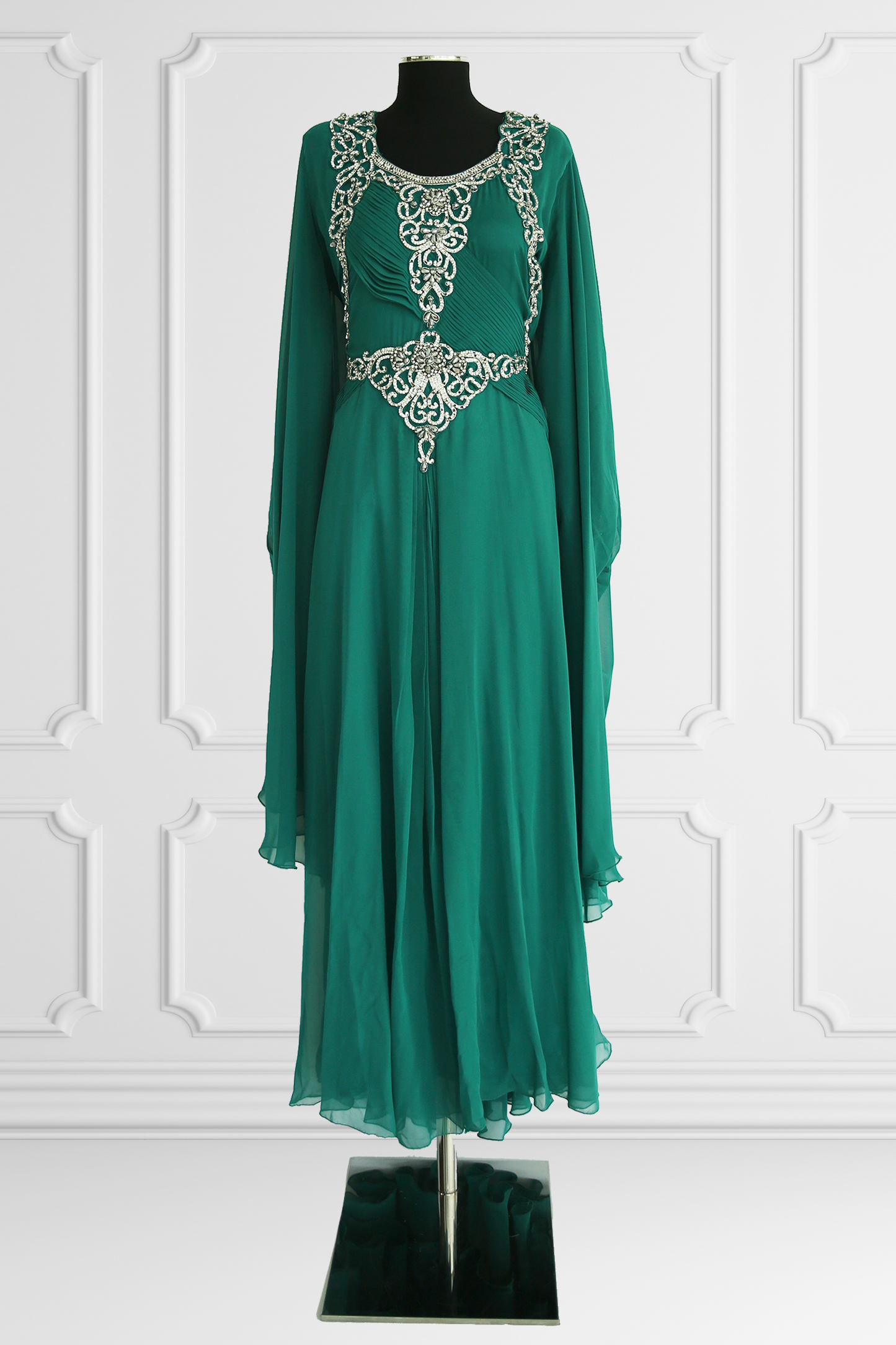 Ocean Green Abaya