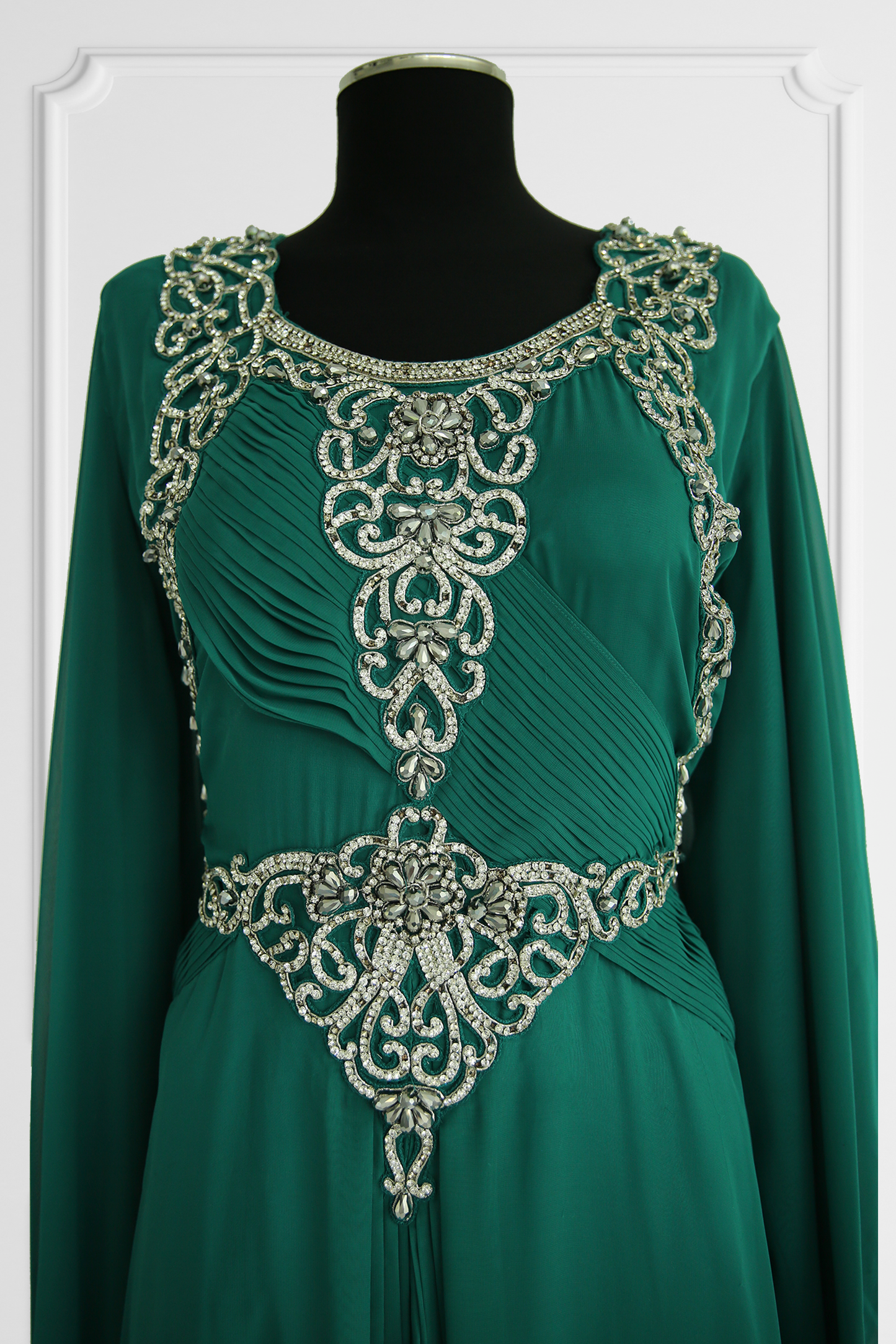 Ocean Green Abaya