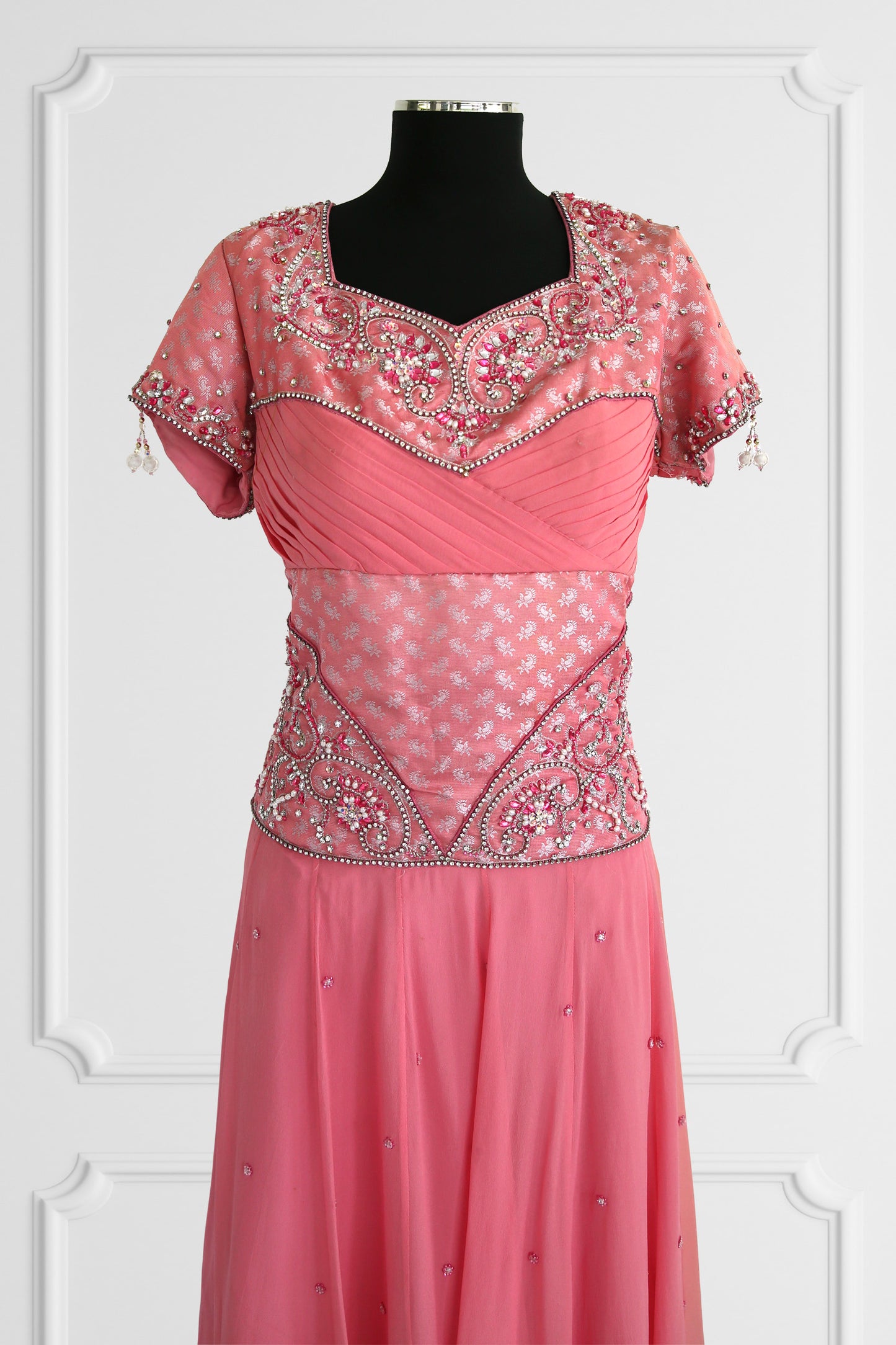 Pink Anarkali Set