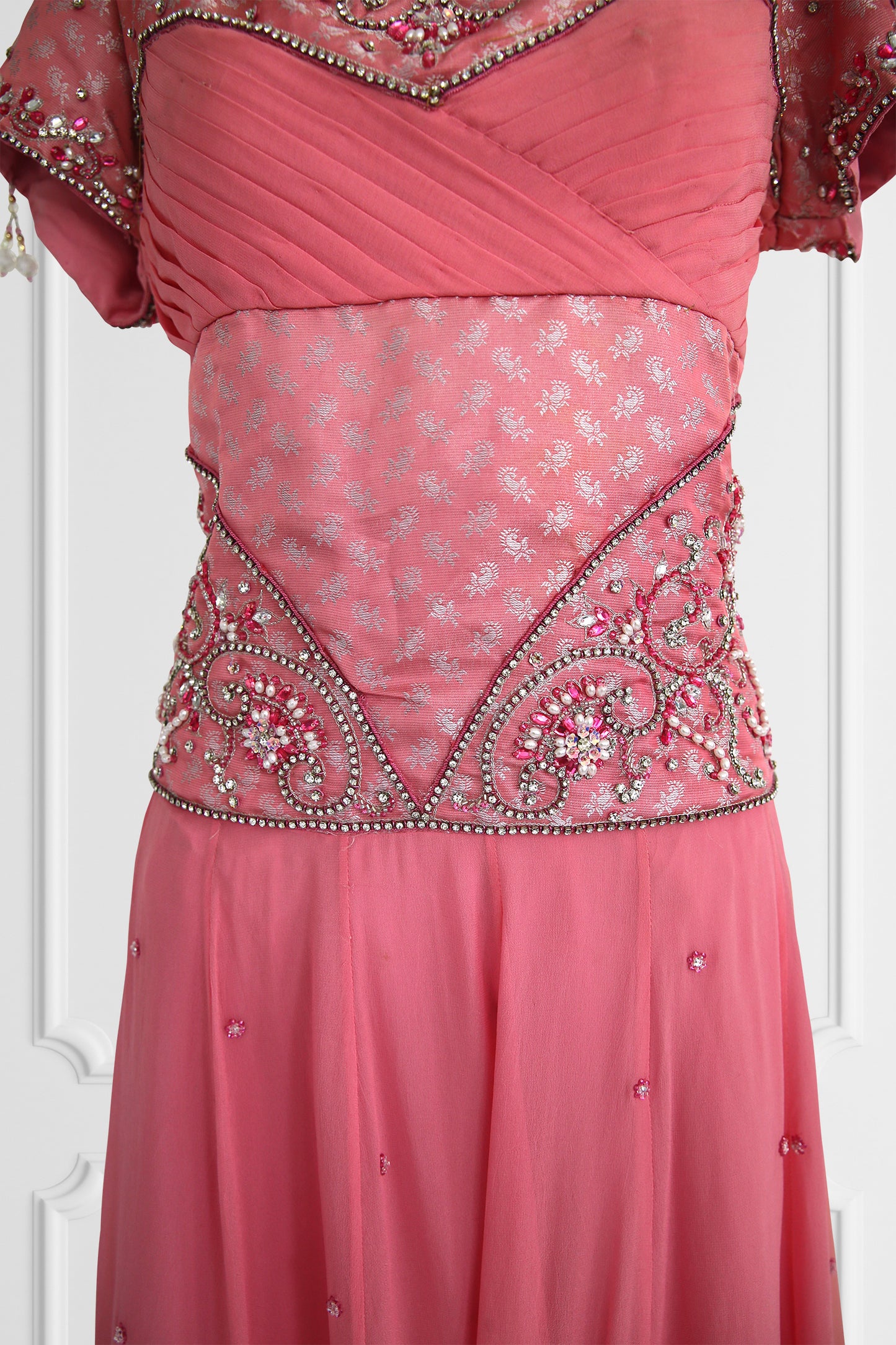 Pink Anarkali Set