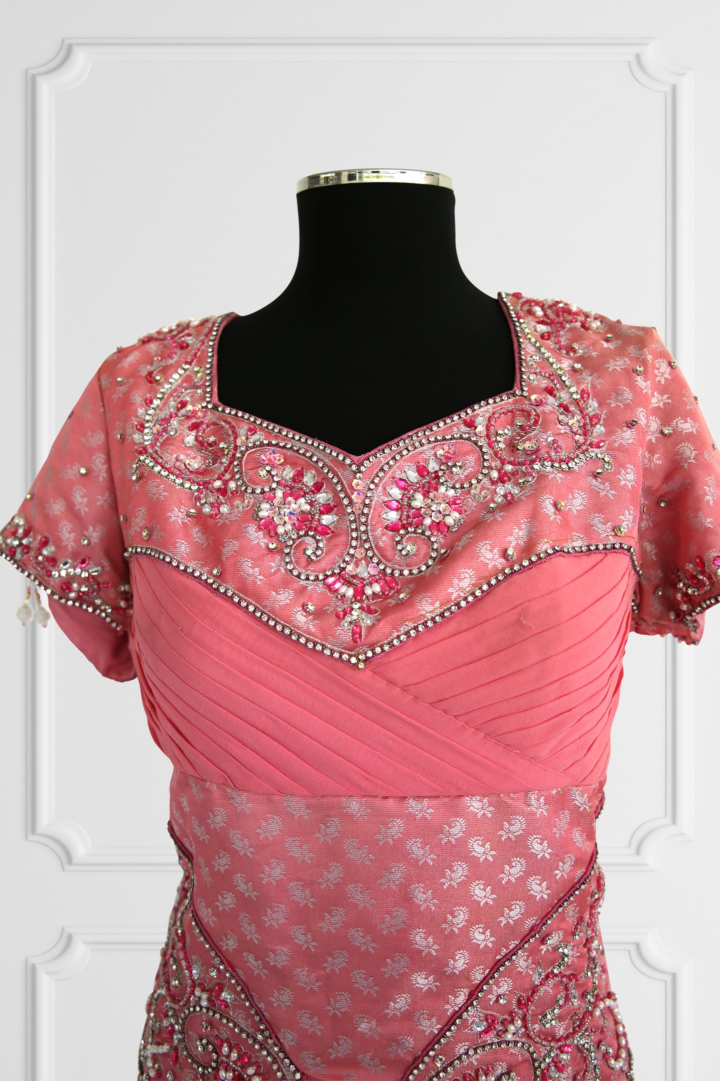 Pink Anarkali Set