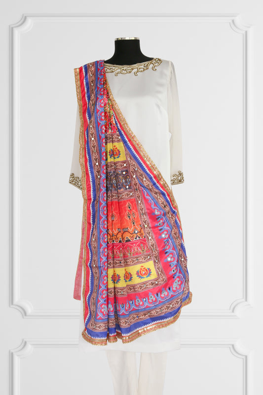 Printed Colorful Dupatta