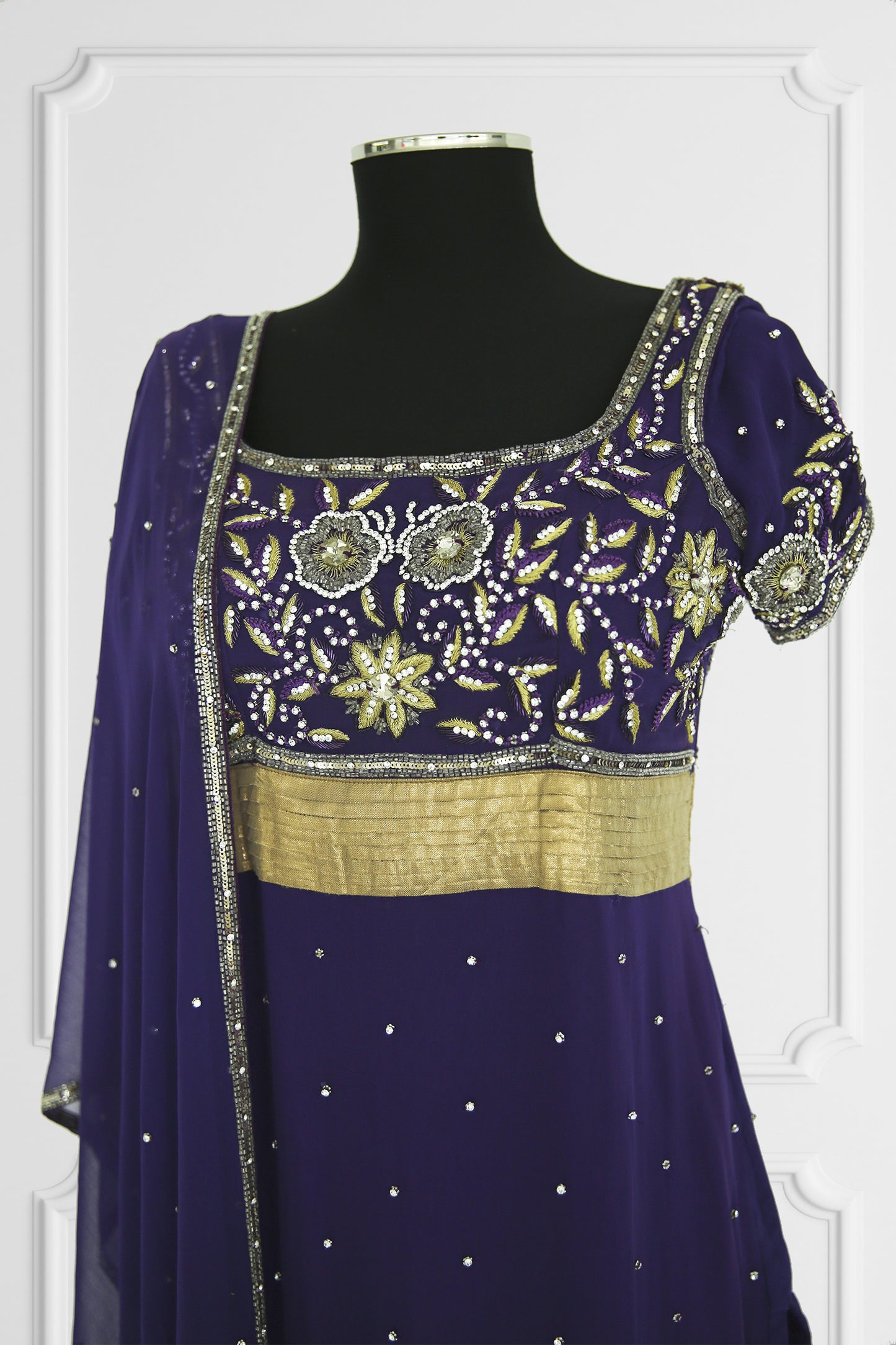 Purple Kurta Set