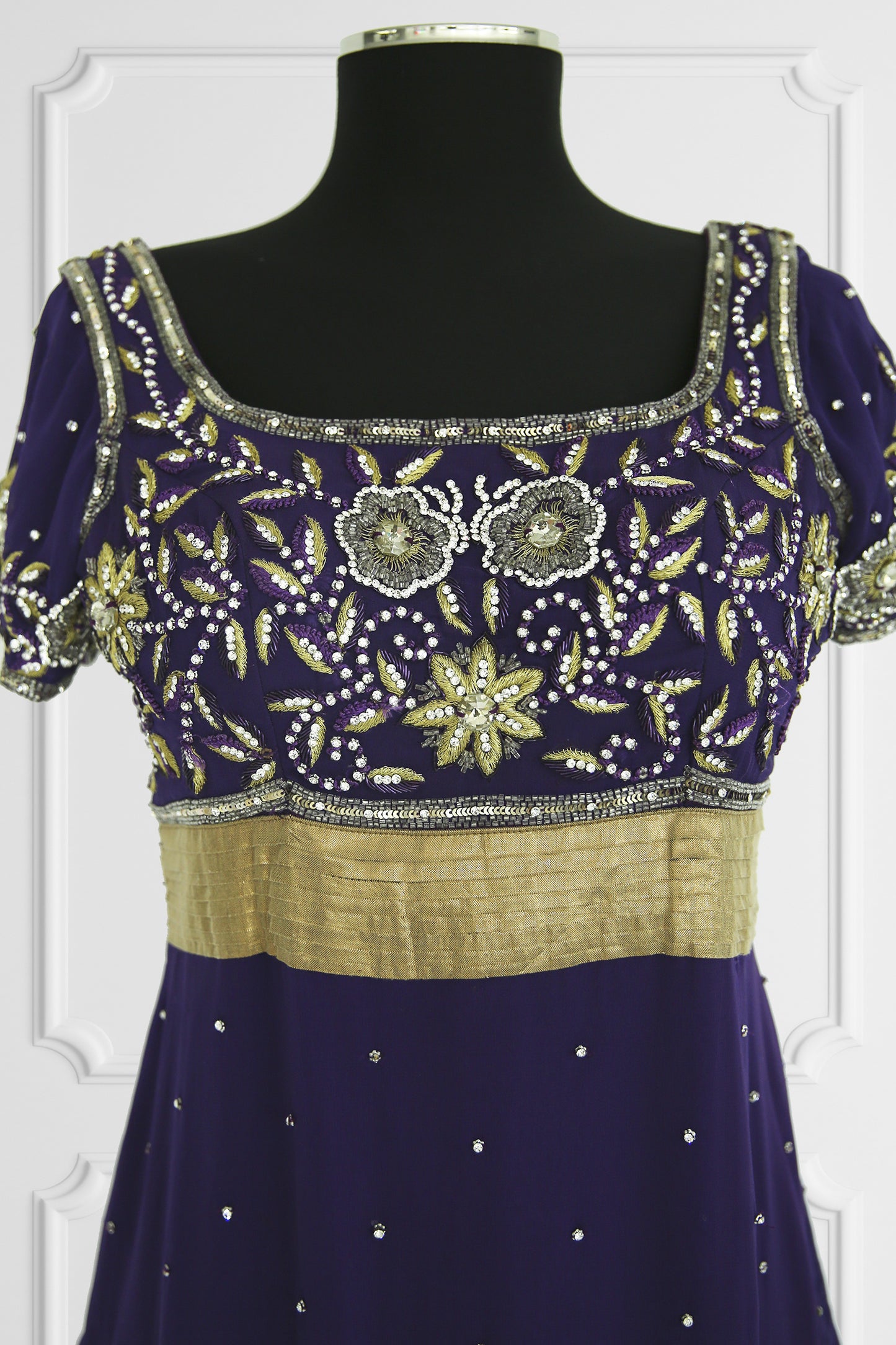 Purple Kurta Set