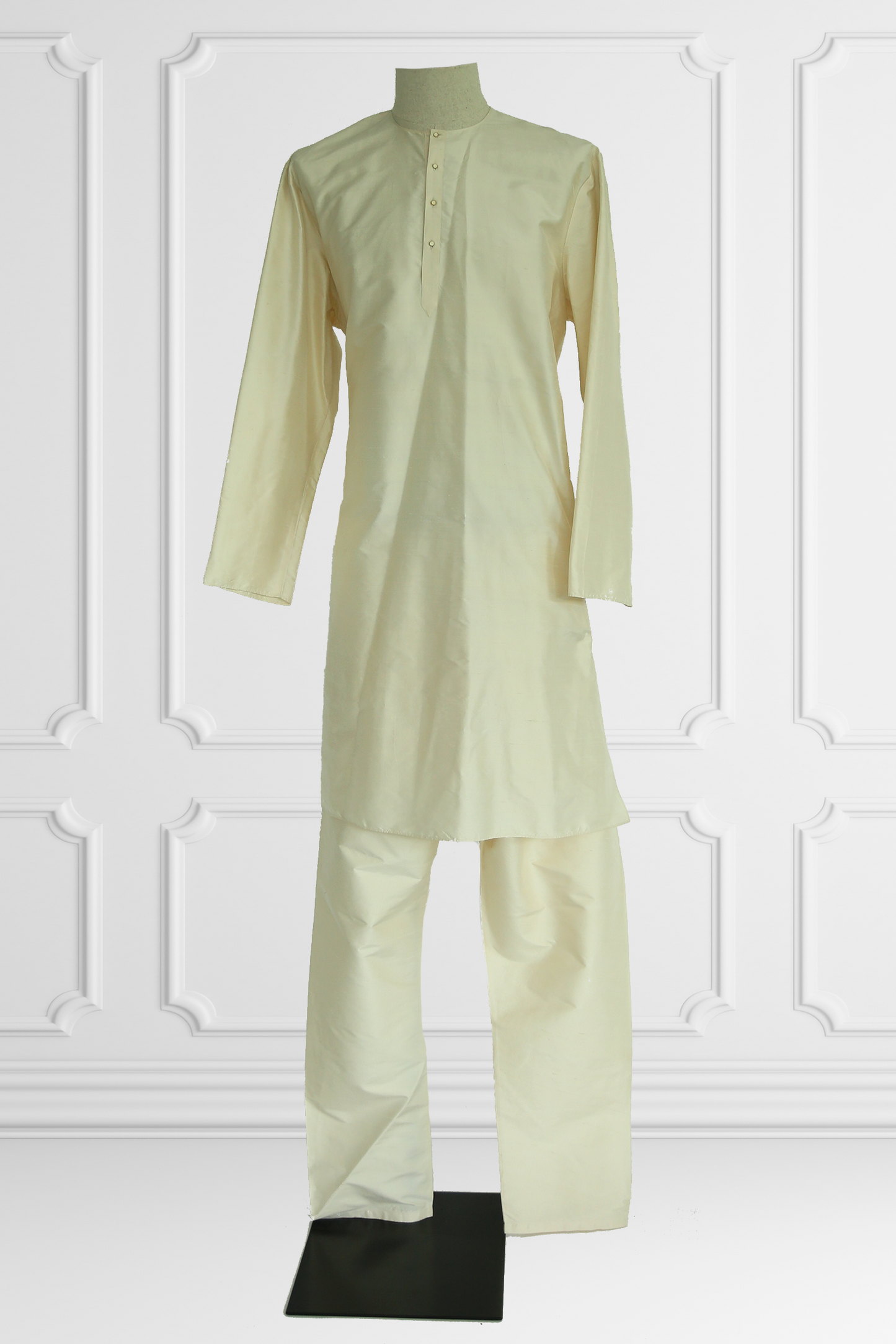 Silk Kurta Set with Vest