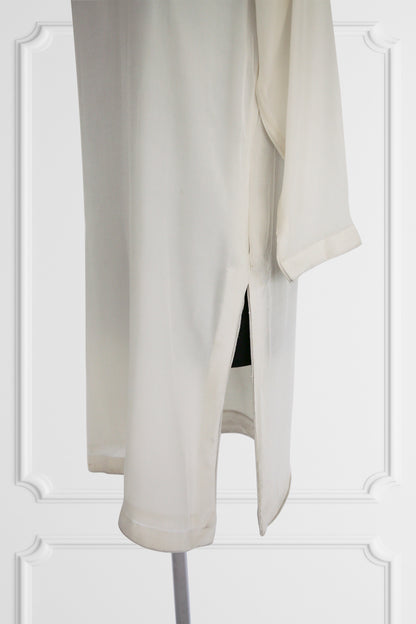 White Plain Kurta