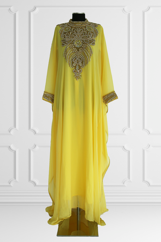 Yellow Abaya