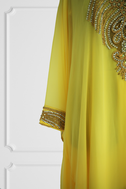 Yellow Abaya